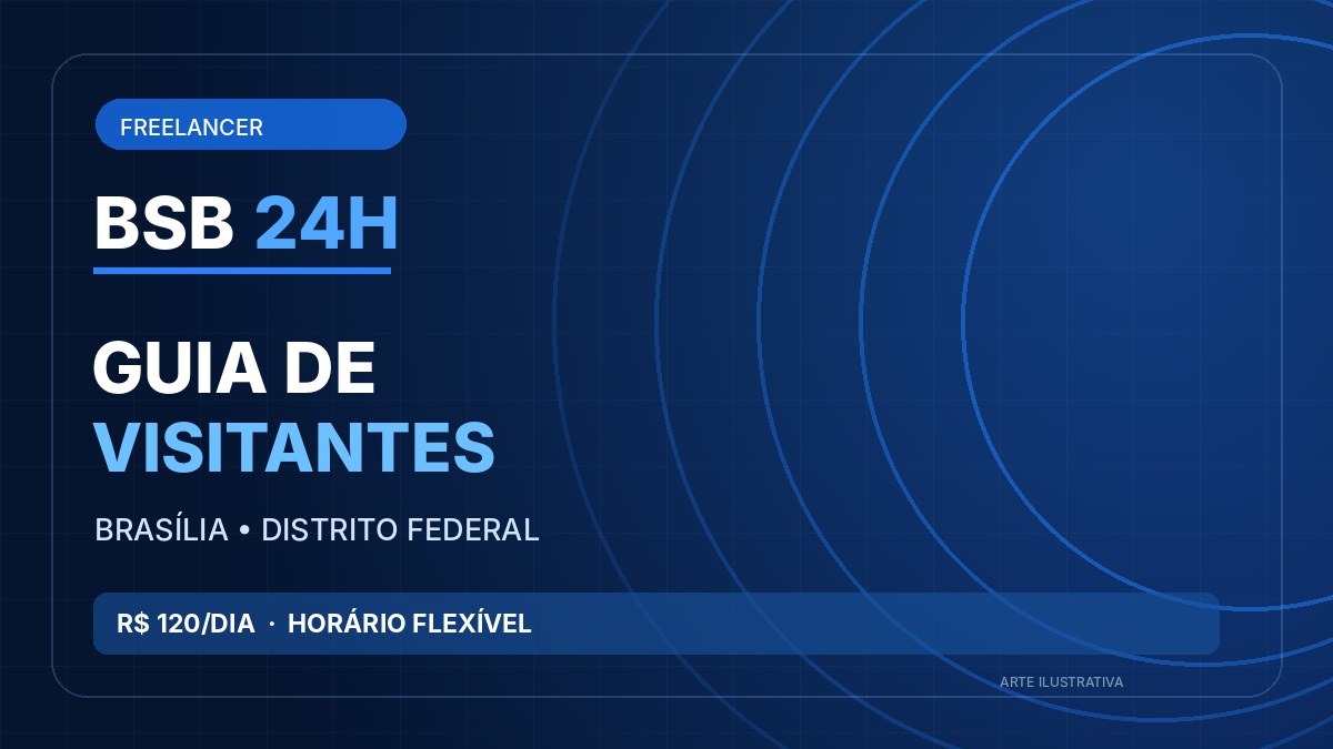 Imagem de Freelancer: Guia de Visitantes em Brasília – Guydeez