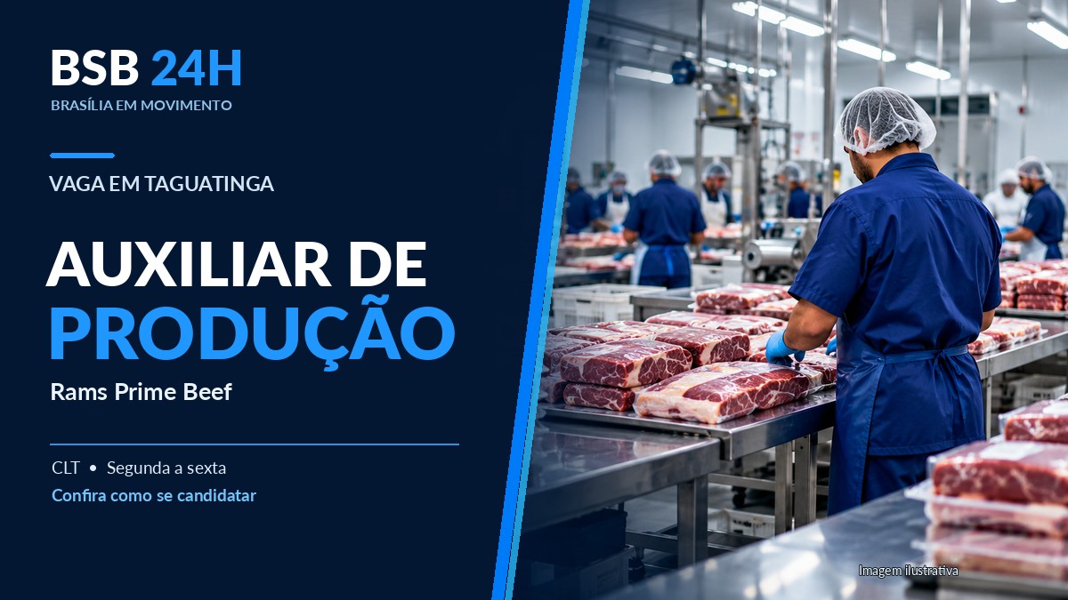 Imagem de Rams Prime Beef contrata Auxiliar de Produção em Taguatinga