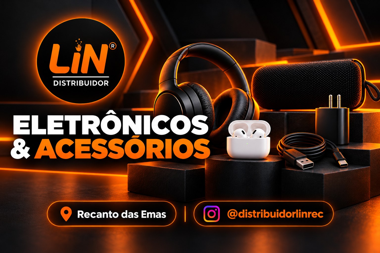 Imagem de LiN Distribuidor — Eletrônicos e acessórios
